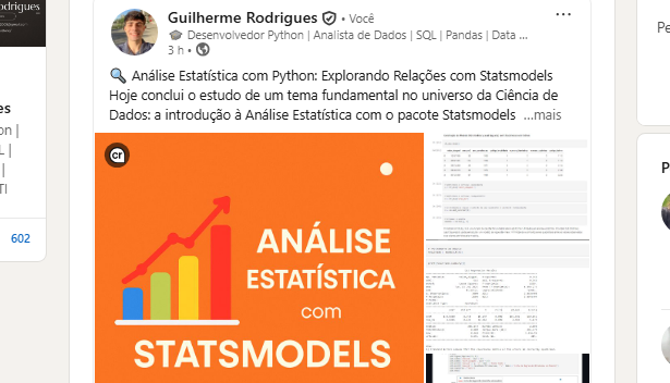 Capa do Post: Statsmodels: Análise Estatística com Python