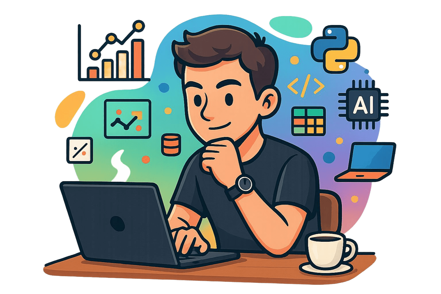 Ilustração de Desenvolvedor