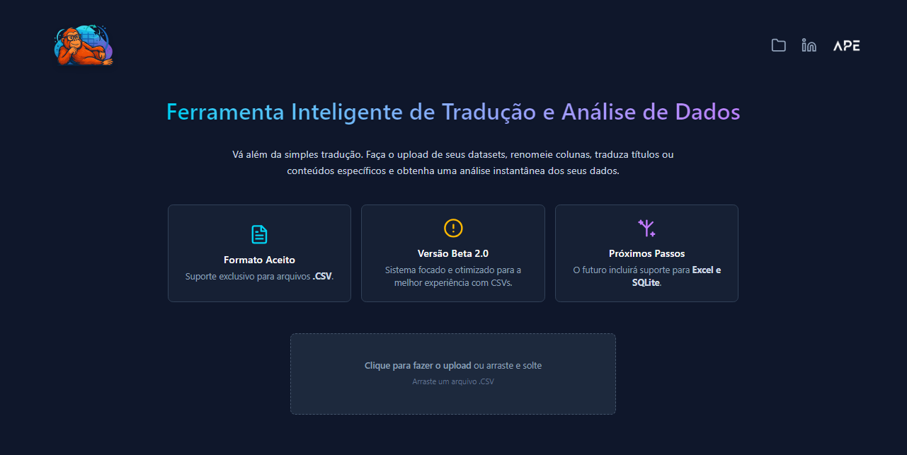 Ferramenta de Tradução de Dados